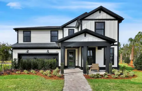 New construction Single-Family house 400 Peppervine Wy, Wildlight, FL 32097 plan Coral Grand - image