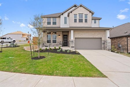 New construction Single-Family house 101 Old Woods Road, Liberty Hill, TX 78642 Garner- photo 0