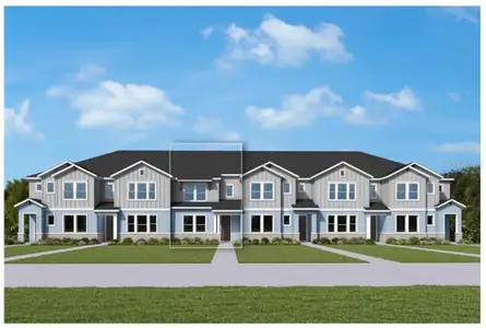 New construction Townhouse house 5592 Coopers Hawk Ct, St. Cloud, FL 34772 - image