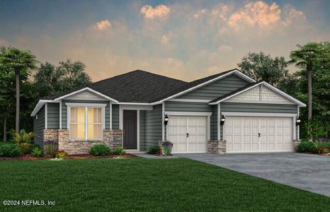 New construction Single-Family house 2323 Glade Lane, Green Cove Springs, FL 32043 Ashby- photo 0