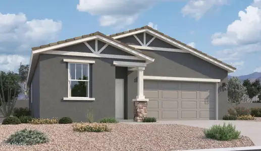 New construction Single-Family house 47705 W Kenner Dr, Maricopa, AZ 85139 plan Jasmine - image