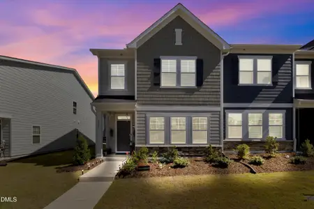 New construction Townhouse house 1811 Aspen River Ln, Apex, NC 27502 - image