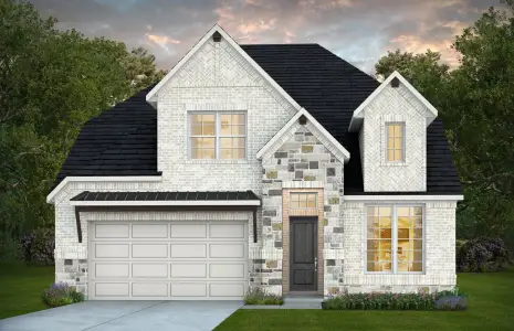 New construction Single-Family house 1011 Olive Dr, Montgomery, TX 77316 plan Iredell - image