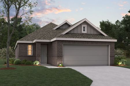 New construction Single-Family house 7015 Butterfield Dr, Sanger, TX 76266 plan Boxwood - 30' Smart Series - image
