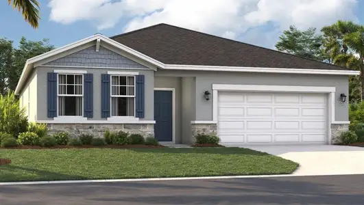 New construction Single-Family house 421 Shoreview Sands Ave, Mascotte, FL 34753 plan The Webber - image