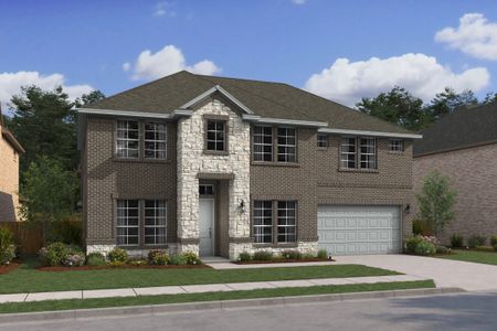 New construction Single-Family house 204 Newman Ct, Wylie, TX 75098 plan Rotterdam - image