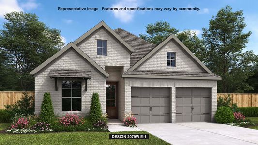 New construction Single-Family house 320 Gary Wayne Dr, Liberty Hill, TX 78642 plan 2079W - image