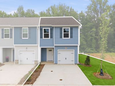 New construction Townhouse house 4548 Green Drake Dr, Charlotte, NC 28269 plan Albemarle - image