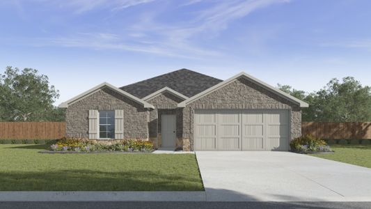New construction Single-Family house Dorchester, TX 75459 plan Zavalla - image