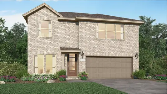 New construction Single-Family house 22110 La Scorza Dr, Hockley, TX 77447 plan Thornton - image