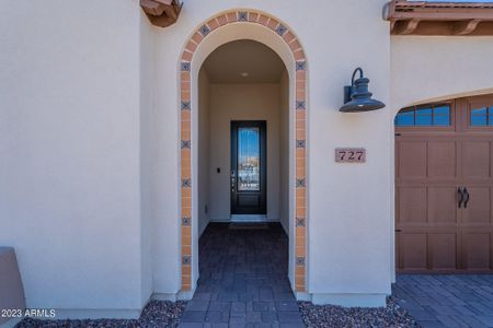 New construction Single-Family house 727 E Citrus Hollow Way, Queen Creek, AZ 85140 Nice Exterior A- photo 4 4