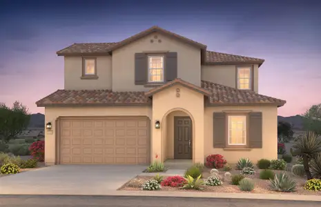 New construction Single-Family house 18156 E Tiffany Dr, Queen Creek, AZ 85142 Casoria- photo 0