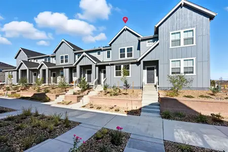 New construction Townhouse house 17145 W 91St Ln, Arvada, CO 80007 plan Frontier - image
