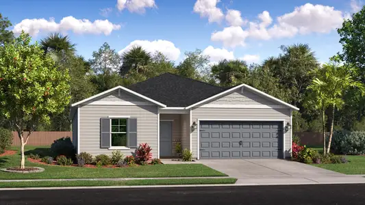 New construction Single-Family house 12015 Hydrangea Ct, Jacksonville, FL 32219 plan Dawn II - image