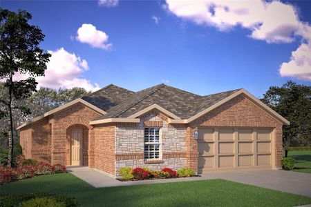 New construction Single-Family house 5456 Gold Pond Drive, Fort Worth, TX 76179 JAXSON- photo 0