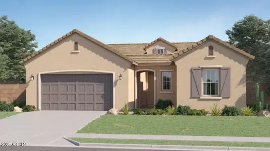 New construction Single-Family house 16875 W Smoketree Dr, Surprise, AZ 85387 plan Aspen Plan 4578 - image