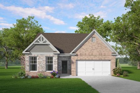 New construction Single-Family house 2439 Anhinga Dr, Loganville, GA 30052 plan Evergreen - image 2