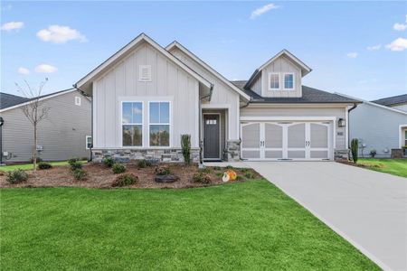 New construction Single-Family house 2054 Ripple Park Bnd, Canton, GA 30114 plan The Sanctuary - image