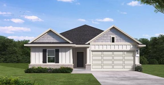 New construction Single-Family house 232 Little Green Trl, Jarrell, TX 76537 Young- photo 0