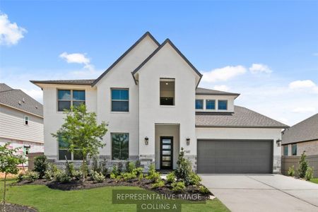 New construction Single-Family house 261 Warbler Song Dr, Willis, TX 77318 plan The Collins - image