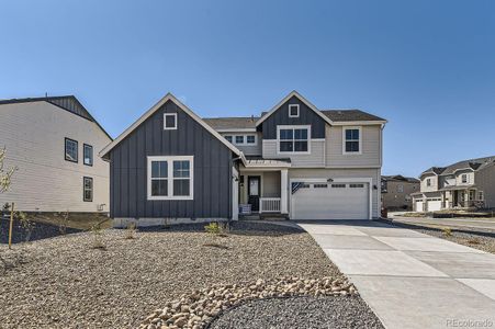 New construction Single-Family house 39749 Yorktown Ter, Elizabeth, CO 80107 Aspen- photo 0 0