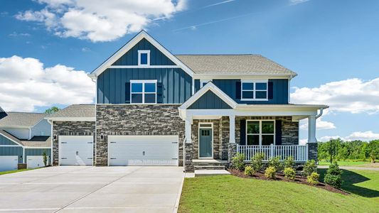 New construction Single-Family house 34 Hidden Gem Wy, Clayton, NC 27520 plan Wylie - image