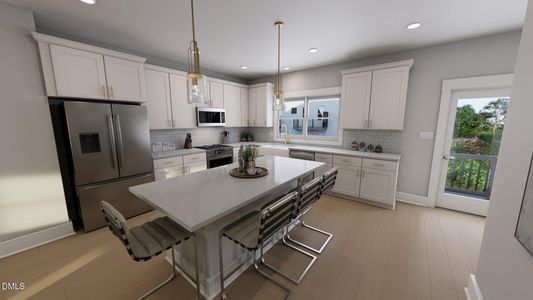 New construction Townhouse house 2411 Adrift Rd, Fuquay Varina, NC 27526 plan Atlas End Unit - image 17