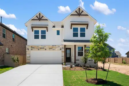 New construction Single-Family house 113 Coleto Trl, Bastrop, TX 78602 plan Blake - image