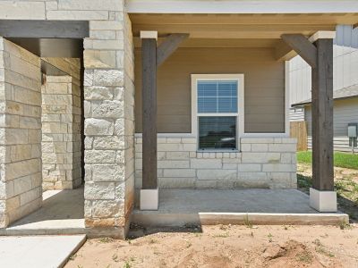 Spend some time outside on the front porch.