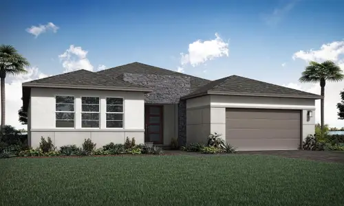 New construction Single-Family house 11001 Sw Orana Dr, Port St. Lucie, FL 34987 - image
