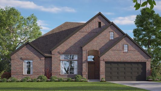 Elevation C | Concept 2027 at Villages of Walnut Grove in Midlothian, TX by Landsea Homes