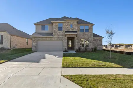 New construction Single-Family house 1502 Red Clover Ave, Van Alstyne, TX 75495 plan Lancaster DEF - image