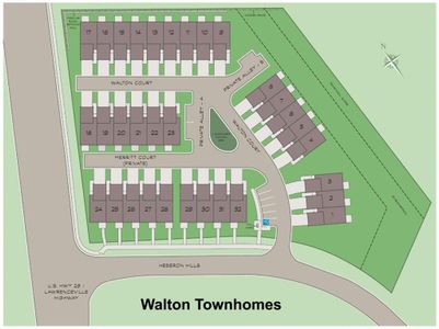 New construction Townhouse house 1961 Walton Ct, Unit 1, Tucker, GA 30084 - image 3