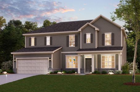New construction Single-Family house Dallas, GA 30132 plan Sapling - image