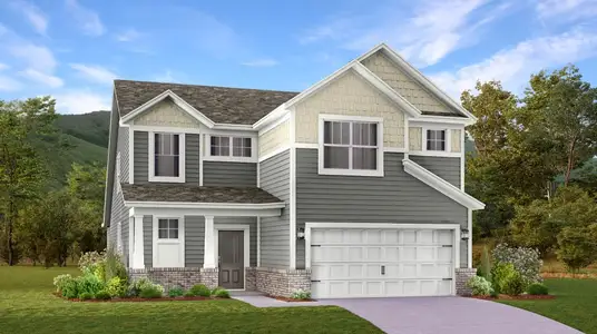 New construction Single-Family house 1341 Gentry Dr, Clarksville, TN 37043 plan Rosemary - image