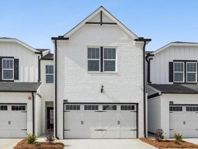 New construction Townhouse house 6350 Apalachee Way Se, Mableton, GA 30126 Opal End Unit- photo 0