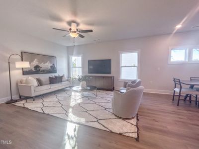 New construction Townhouse house 131 Sugar Run Dr, Unit 28, Fuquay Varina, NC 27526 The Sanford- photo 21 21