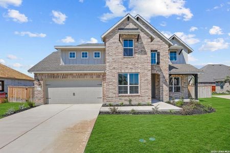 New construction Single-Family house 165 Annette Dr, Castroville, TX 78009 plan Jefferson - image