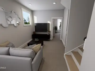 New construction Townhouse house 626 Cable Ct, Apex, NC 27523 plan Weston End Unit - image 11