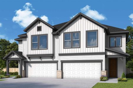 New construction Single-Family house 1008B Brickell Lp, Austin, TX 78744 plan The Thrive - image