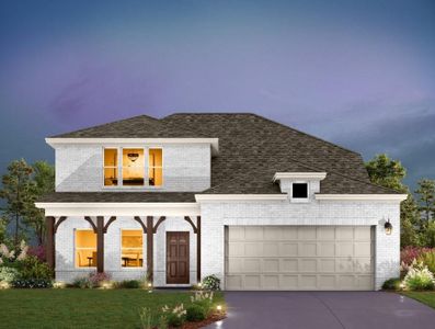 New construction Single-Family house 8216 Grenadier Dr, Austin, TX 78738 Winchester Homeplan- photo 0