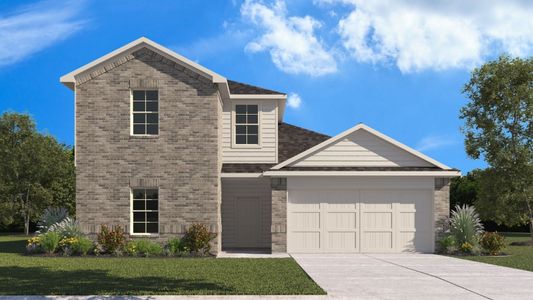 New construction Single-Family house 545 Wax Myrtle Wy, Hockley, TX 77447 plan Midland - image
