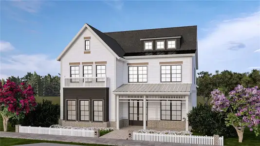 New construction Single-Family house 216 Lask Ln, Milton, GA 30004 - image