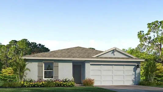 New construction Single-Family house 11023 44Th Ave E, Palmetto, FL 34221 plan ARCHER II - image