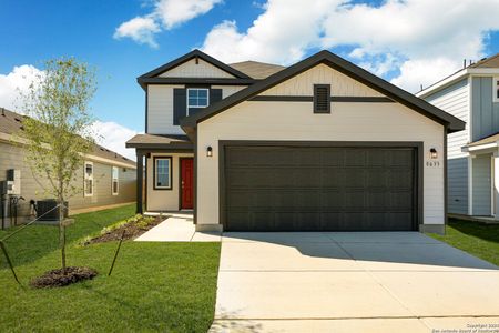 New construction Single-Family house 8633 Eagle Hill Meadow, San Antonio, TX 78222 Ellis- photo 0