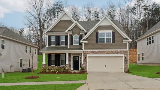New construction Single-Family house 600 River Bottom Rd, Fletcher, NC 28732 plan Fleetwood - image