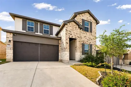 New construction Single-Family house 2428 Hackamore Dr, Leander, TX 78641 plan The Mitchell - image