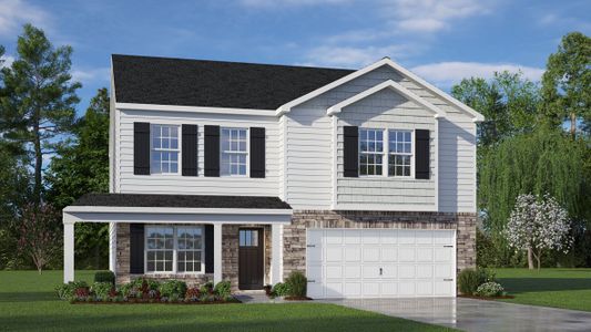 New construction Single-Family house 1233 Queensland Ln, Ayden, NC 28513 plan PENWELL - image