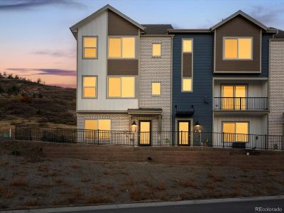 New construction Townhouse house 4662 Cloudburst Ln, Morrison, CO 80465 plan The Crestone - image