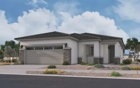 New construction Single-Family house 17517 W Townley Ave, Waddell, AZ 85355 plan Granite Vista Avanti - Plan 1258 - image